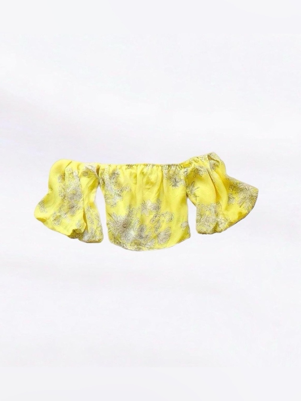 lush ⋆ off the shoulder crop top
